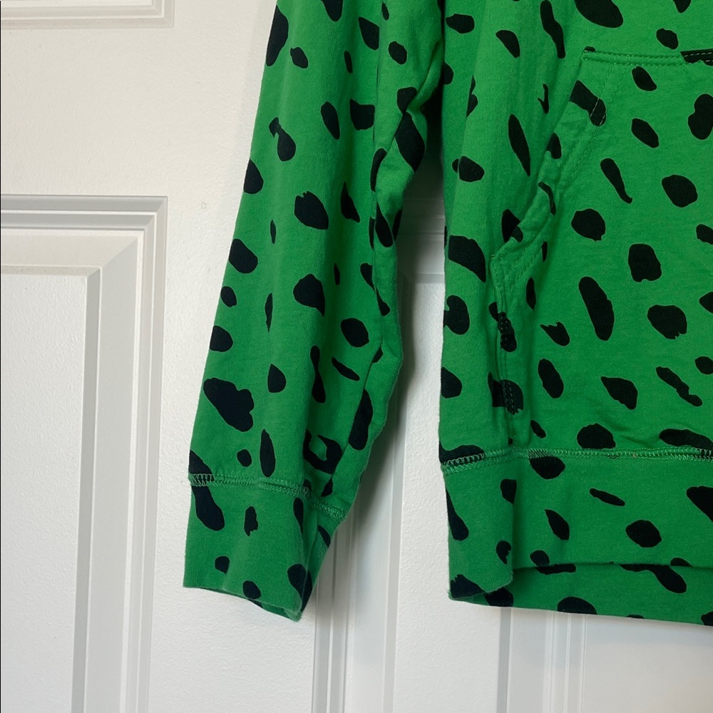 Clare V. Green Cheetah Spotted Hoodie - Picture 7 of 14